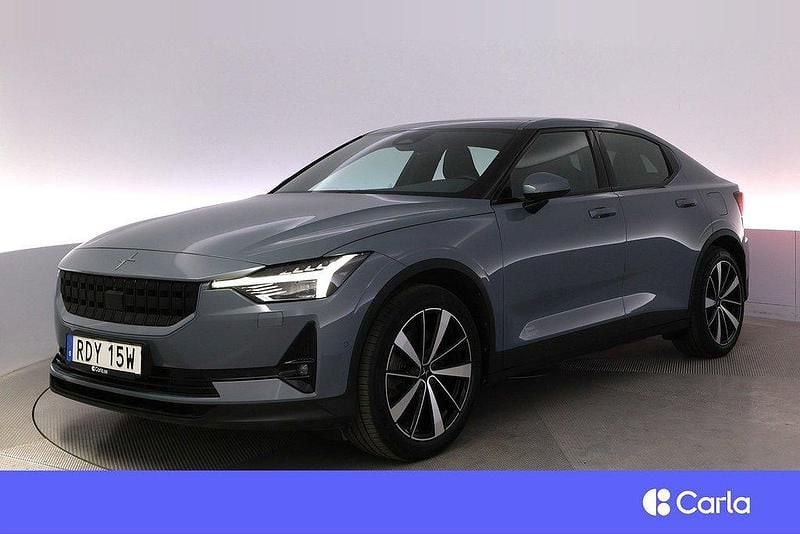 Grå Begagnad 2021 Polestar 2 Pilot Sedan | 354 900 kr (Marknadspris) - Bild 1/4