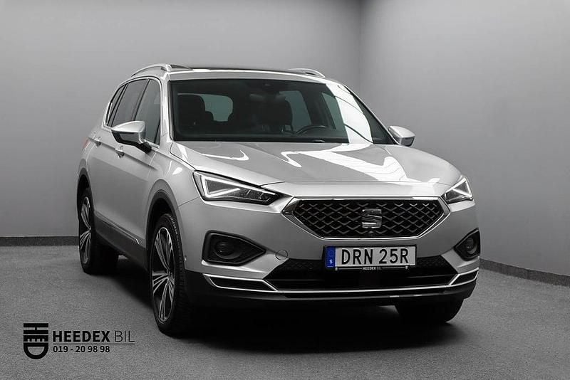 Reflex silver metallic Begagnad 2019 Seat Tarraco 4Drive SUV | 214 900 kr (Lite dyr) - Bild 1/4