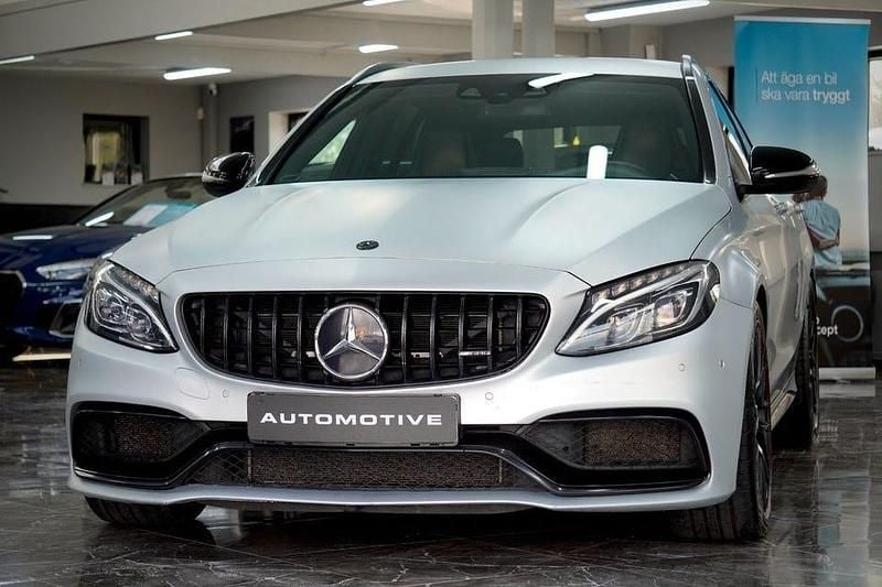 Begagnad Mercedes C63S AMG AMG 510 HK (375 kW) 2016 Silver (frozen silver) Kombi