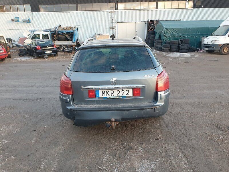 Begagnad Peugeot 407 136 HK (100 kW) 2007 Mörkgrå Kombi