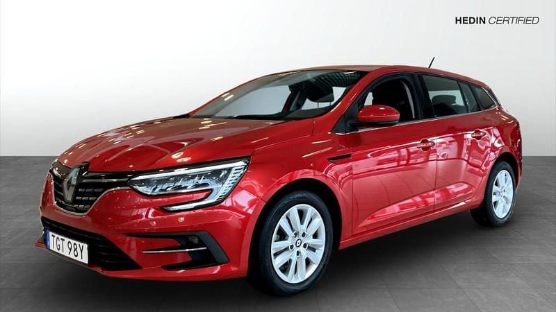 Röd (red) Begagnad 2023 Renault Mégane GrandTour Equilibre Kombi | 194 900 kr (Marknadspris) - Bild 1/4