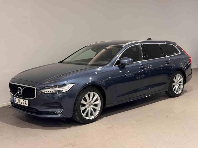 Begagnad Volvo V90 2020 Blå Kombi