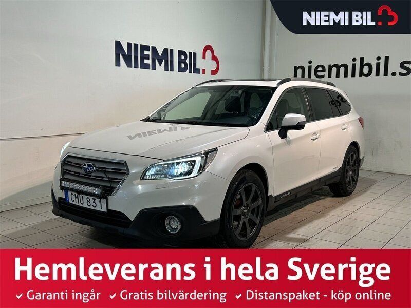 Vit Begagnad 2015 Subaru Outback SUV | 189 900 kr (Marknadspris) - Bild 1/3