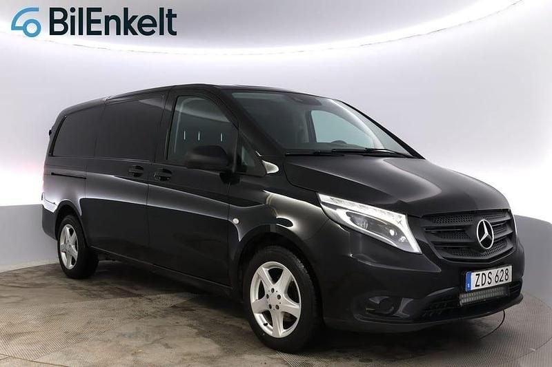 Svart Begagnad 2018 Mercedes Vito Van | 179 900 kr (Marknadspris) - Bild 1/4