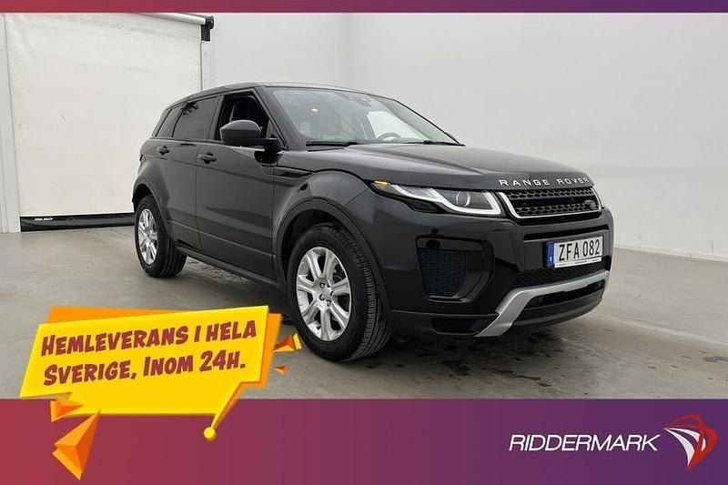 Begagnad Land Rover Range Rover evoque Dynamic 241 HK (177 kW) 2018 Svart SUV