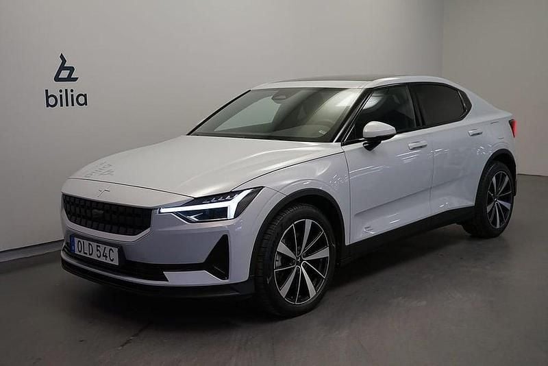 Silver Begagnad 2022 Polestar 2 Plus Halvkombi | 299 500 kr (Bra pris) - Bild 1/3