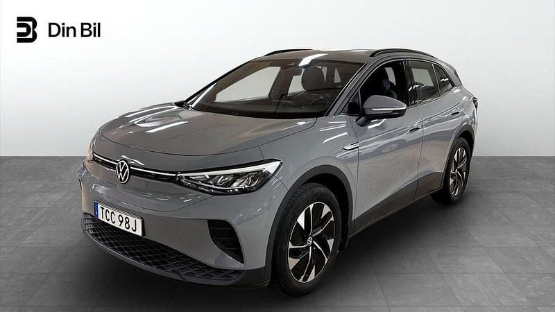 Grå Begagnad 2022 VW ID.4 Pro SUV | 374 900 kr (Lite dyr) - Bild 1/4