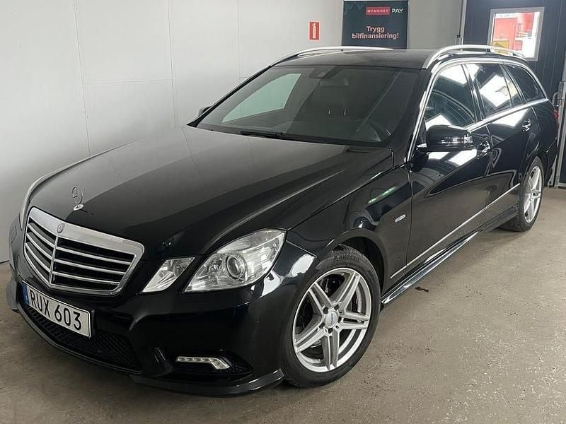 Begagnad Mercedes E220 AMG 170 HK (125 kW) 2010 Svart Kombi