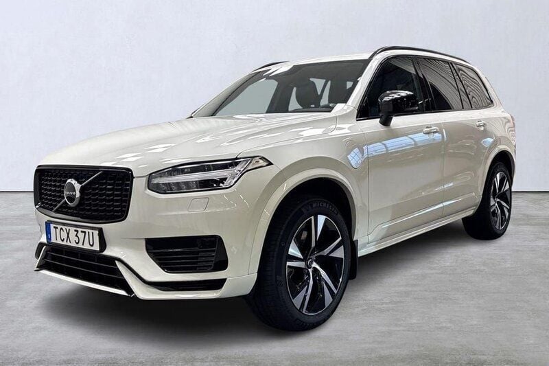 Vit Begagnad 2021 Volvo XC90 R-Design SUV | 665 000 kr (Marknadspris) - Bild 1/4