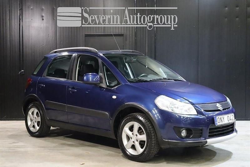 Blå Begagnad 2007 Suzuki SX4 SUV | 39 000 kr (Dyr) - Bild 1/4