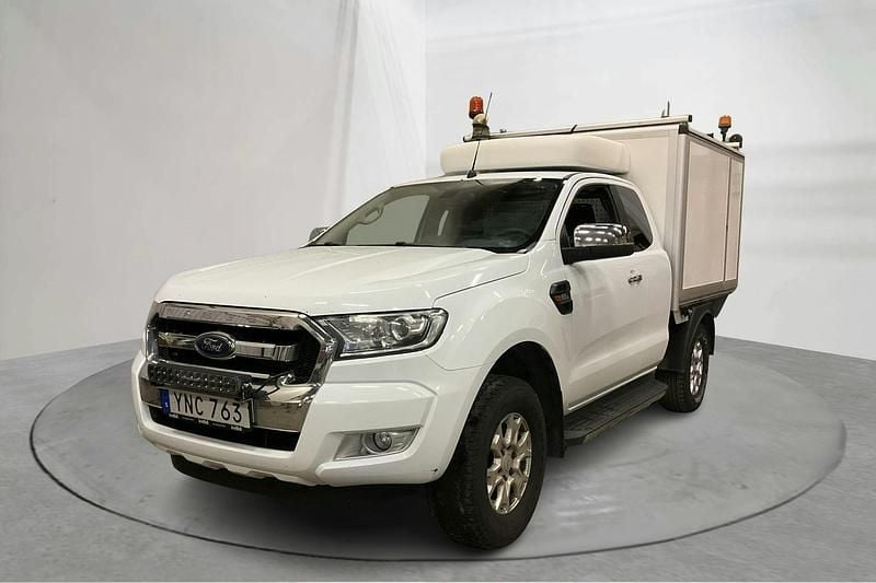 Vit Begagnad 2017 Ford Ranger Pickup | 150 000 kr (Superpris) - Bild 1/4
