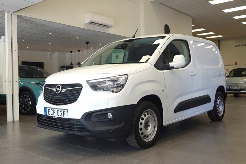 Vit Begagnad 2019 Opel Combo Business Minibuss | 162 375 kr (Bra pris) - Bild 1/4