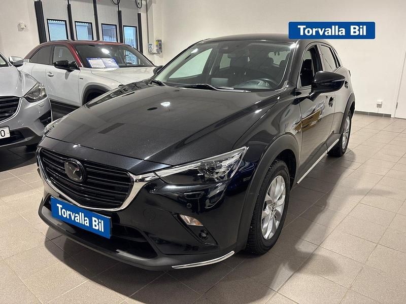 Svart Begagnad 2018 Mazda CX-3 Optimum SUV | 209 900 kr (Marknadspris) - Bild 1/4