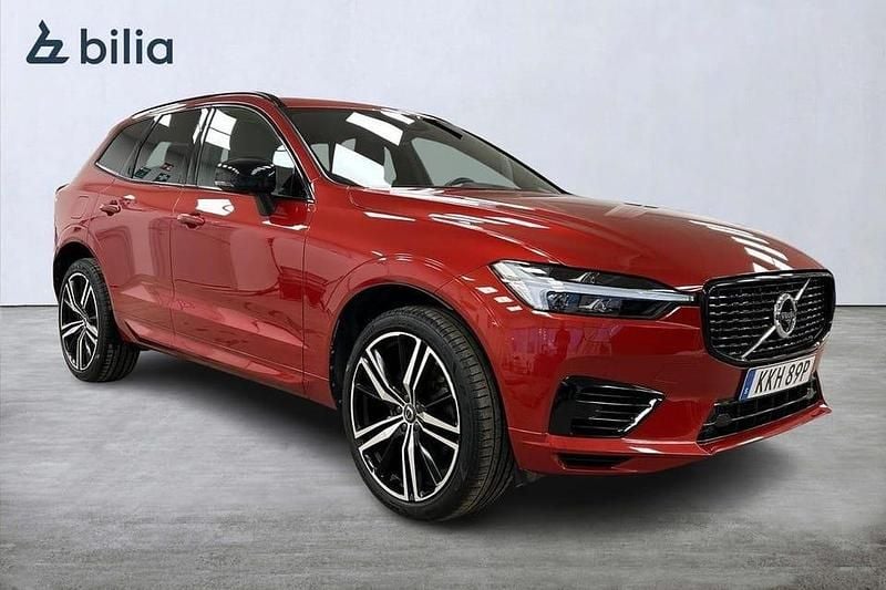 Begagnad Volvo XC60 R-Design 344 HK (253 kW) 2021 Röd SUV