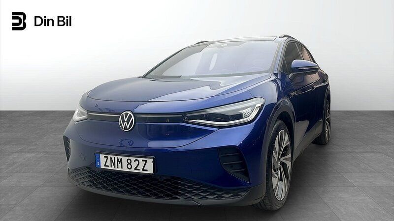 Blå Begagnad 2021 VW ID.4 Pro Performance SUV | 319 900 kr (Marknadspris) - Bild 1/4