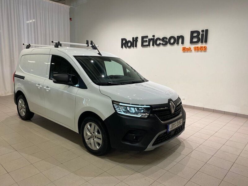 Vit Begagnad 2022 Renault Kangoo Minibuss | 179 500 kr (Marknadspris) - Bild 1/4
