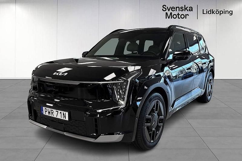 Svart Ny 2025 Kia EV9 GT-Line SUV | 799 900 kr (Marknadspris) - Bild 1/4