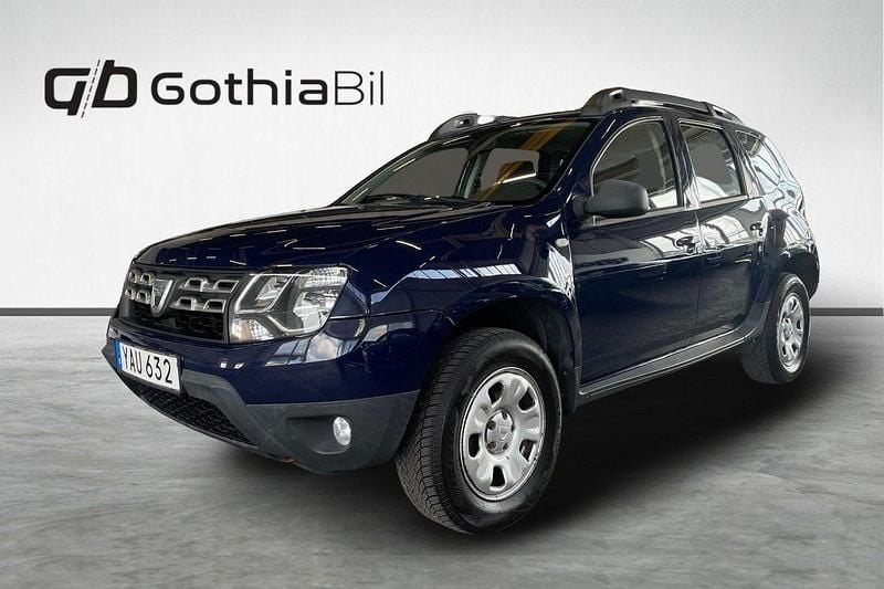 Blå Begagnad 2015 Dacia Duster SUV | 74 900 kr (Marknadspris) - Bild 1/4