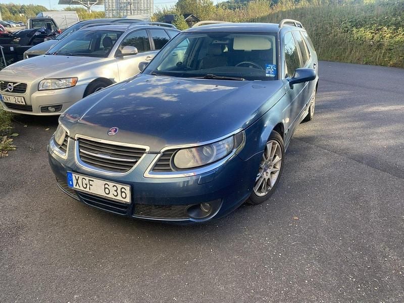 Blå Begagnad 2006 Saab 9-5 Vector Kombi | 4 000 kr (Bra pris) - Bild 1/4