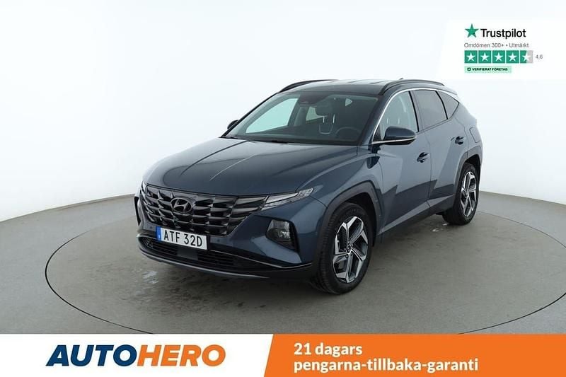 Blå Begagnad 2022 Hyundai Tucson Advanced SUV | 330 000 kr (Marknadspris) - Bild 1/4