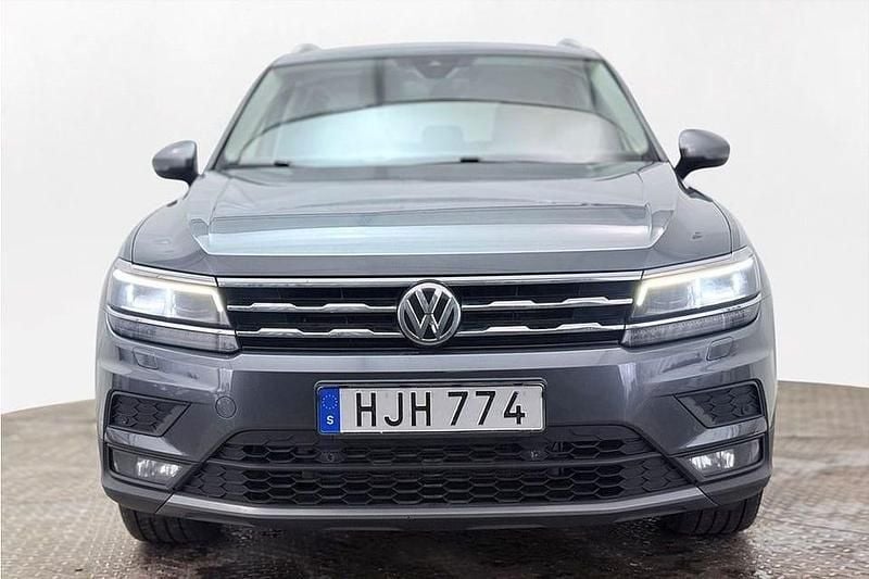 Begagnad VW Tiguan Allspace 180 HK (132 kW) 2017 Mörkgrå SUV