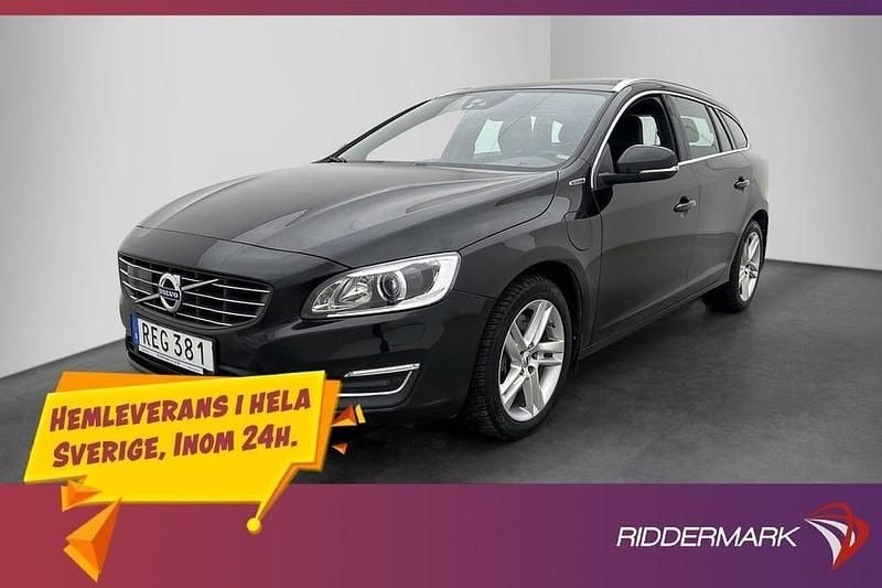 Svart Begagnad 2018 Volvo V60 Standard Kombi | 209 900 kr (Bra pris) - Bild 1/3