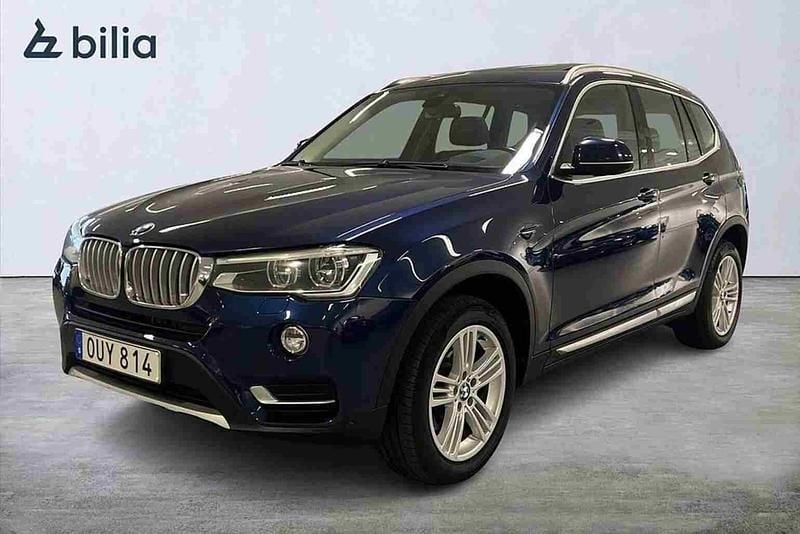 Blå Begagnad 2015 BMW X3 SUV | 219 900 kr - Bild 1/1