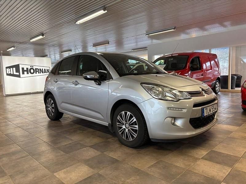 Begagnad Citroën C3 PureTech 82 HK (60 kW) 2014 Silver Halvkombi