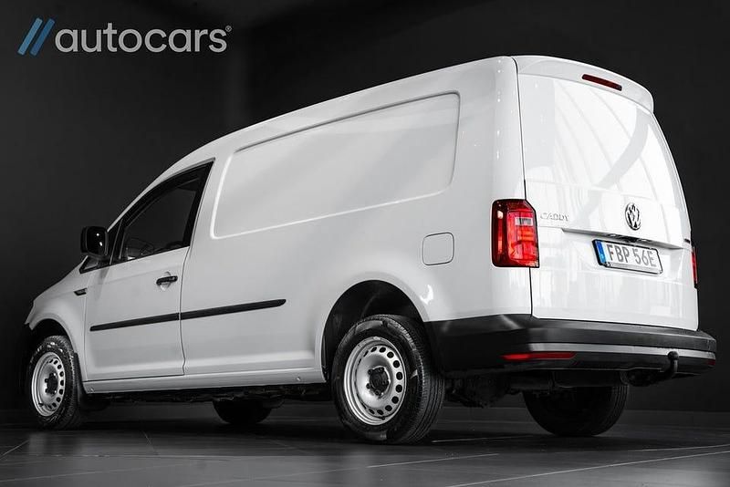 Begagnad VW Caddy Maxi 122 HK (89 kW) 2020 Vit Minibuss
