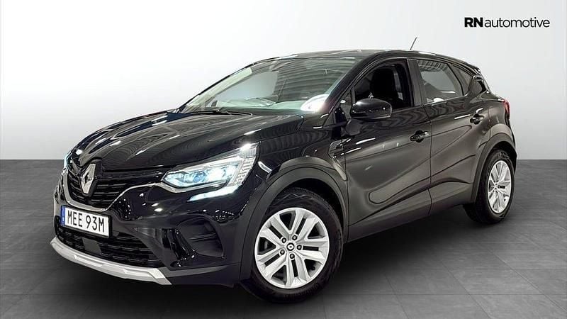 Svart Begagnad 2021 Renault Captur Zen SUV | 158 900 kr (Marknadspris) - Bild 1/4