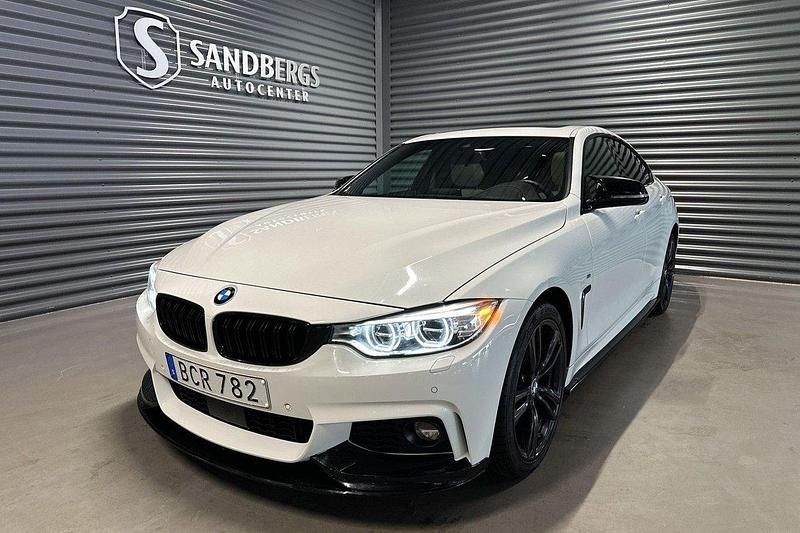 Vit Begagnad 2017 BMW 430 Gran Coupé M Sport Sportkupé | 274 500 kr (Marknadspris) - Bild 1/4
