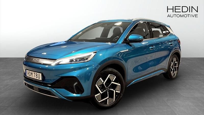 Blå Begagnad 2023 BYD Atto 3 Design SUV | 289 900 kr (Marknadspris) - Bild 1/4