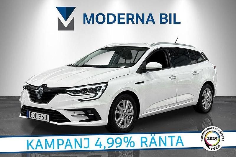 Vit Begagnad 2021 Renault Mégane GrandTour Kombi | 149 700 kr (Marknadspris) - Bild 1/4