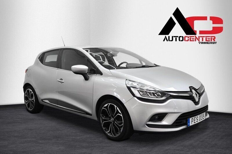 Silver Begagnad 2018 Renault Clio IV Halvkombi | 89 900 kr (Marknadspris) - Bild 1/4