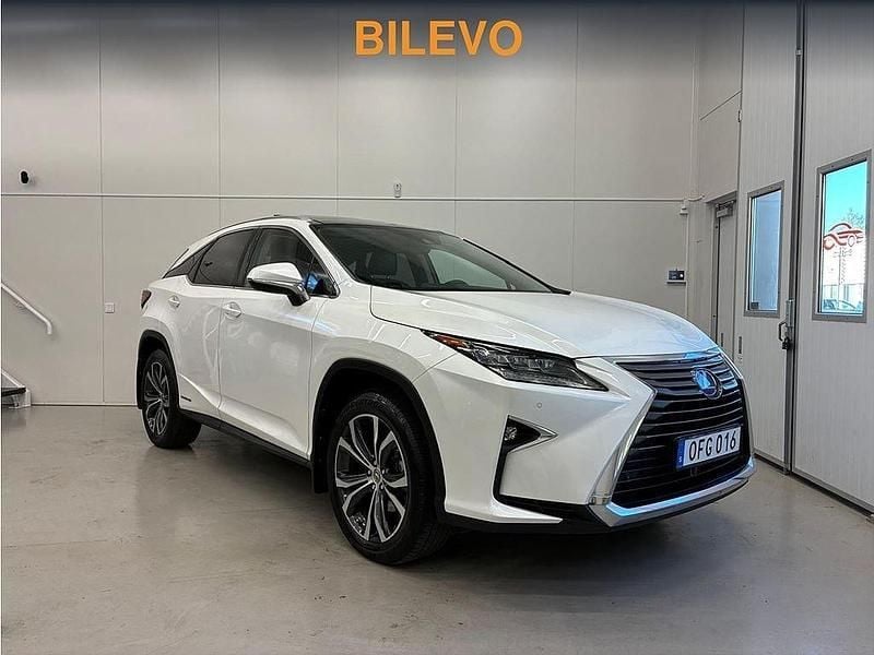 Vit Begagnad 2016 Lexus RX450h Executive Line SUV | 328 900 kr (Marknadspris) - Bild 1/4