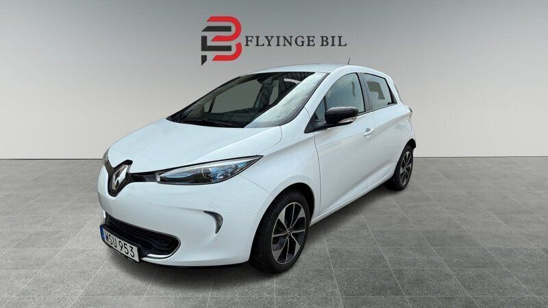 Vit Begagnad 2018 Renault Zoe Intens Halvkombi | 119 900 kr (Marknadspris) - Bild 1/4