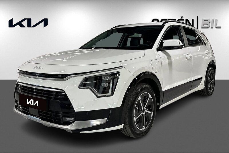 Vit (clear white) Ny 2024 Kia Niro Advance SUV | 369 900 kr (Marknadspris) - Bild 1/4