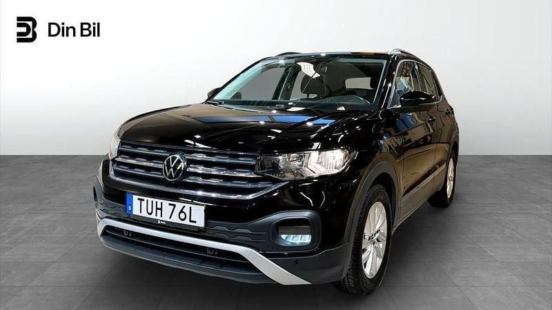Svart Begagnad 2020 VW T-Cross Comfortline SUV | 174 900 kr (Marknadspris) - Bild 1/4