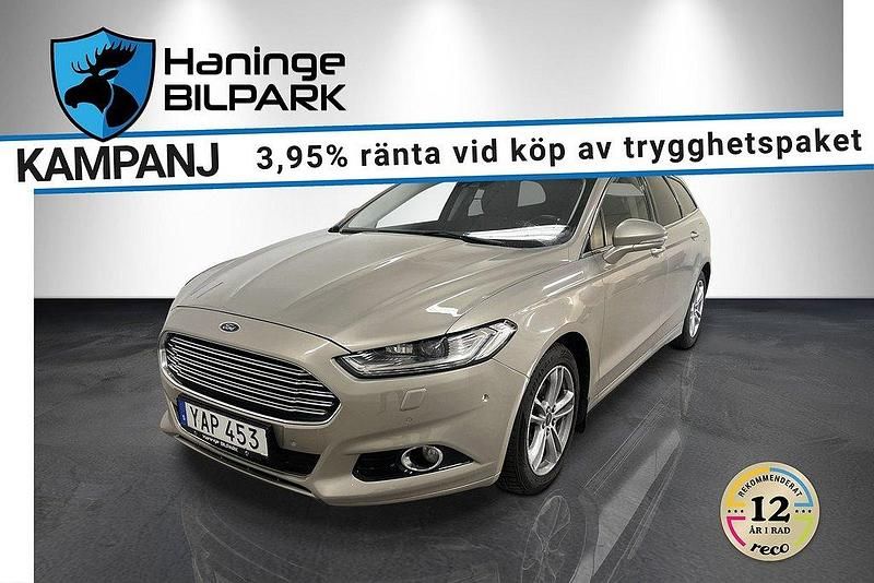 Grå Begagnad 2015 Ford Mondeo Business Edition Kombi | 149 900 kr (Marknadspris) - Bild 1/2