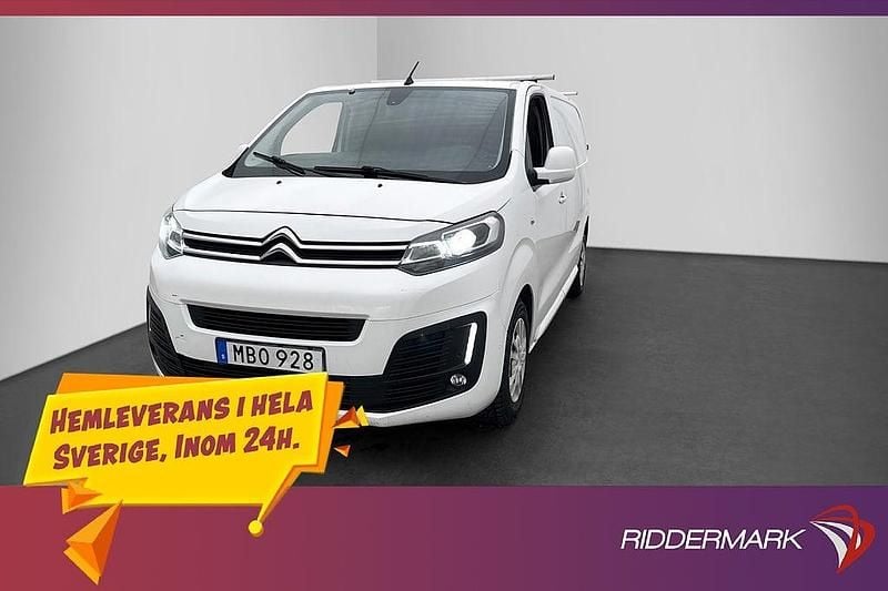 Vit Begagnad 2019 Citroën Jumpy Minibuss | 159 900 kr (Bra pris) - Bild 1/3