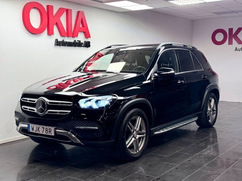 Svart Begagnad 2021 Mercedes GLE350e SUV | 589 800 kr (Dyr) - Bild 1/4