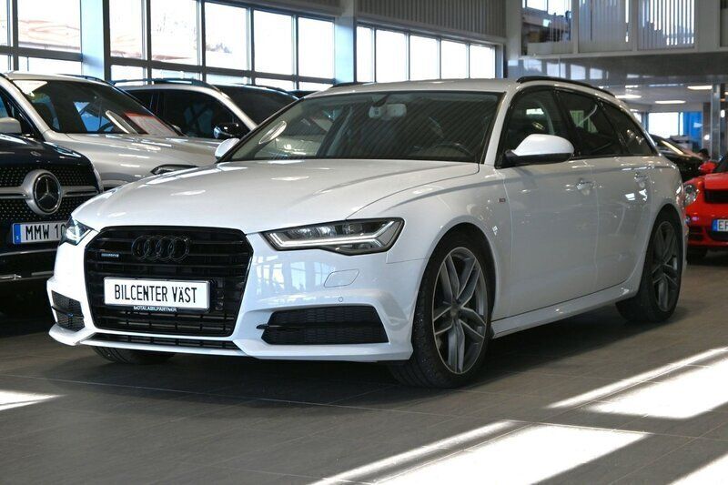 Vit Begagnad 2015 Audi A6 S-Line Kombi | 249 000 kr - Bild 1/4