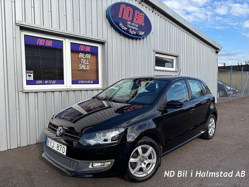 Svart Begagnad 2010 VW Polo Halvkombi | 64 900 kr (Marknadspris) - Bild 1/4