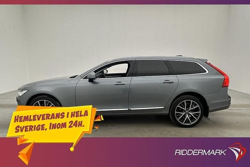Begagnad Volvo V90 Inscription 200 HK (147 kW) 2018 Grå Kombi