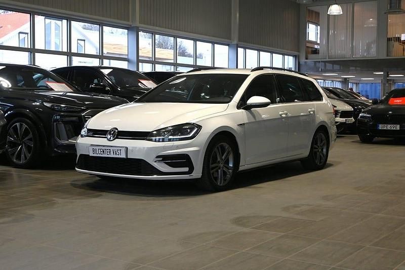 Vit Begagnad 2018 VW Golf VII GT Kombi | 139 000 kr (Marknadspris) - Bild 1/4