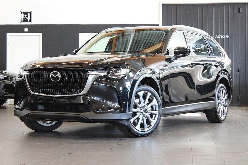 Svart Ny 2025 Mazda CX-80 Exclusive-Line SUV | 580 300 kr (Bra pris) - Bild 1/4