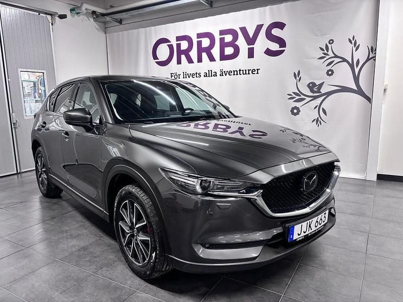 Begagnad Mazda CX-5 Optimum 194 HK (142 kW) 2018 Grå SUV