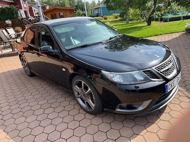 Svart Begagnad 2008 Saab 9-3 Sedan | 220 000 kr - Bild 1/4