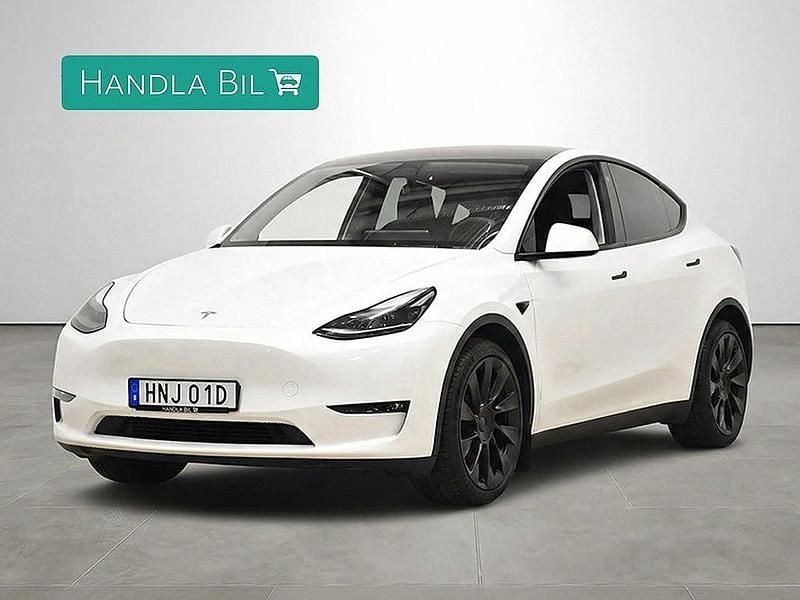 Begagnad Tesla Model Y Long Range AWD 378 kW (514 HK) 2023 Vit SUV