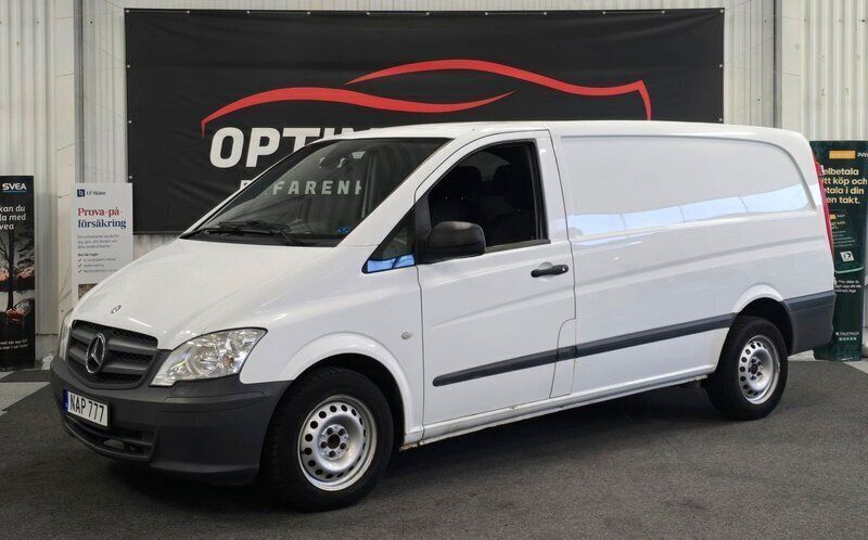 Vit Begagnad 2011 Mercedes Vito Minibuss | 69 800 kr (Bra pris) - Bild 1/4